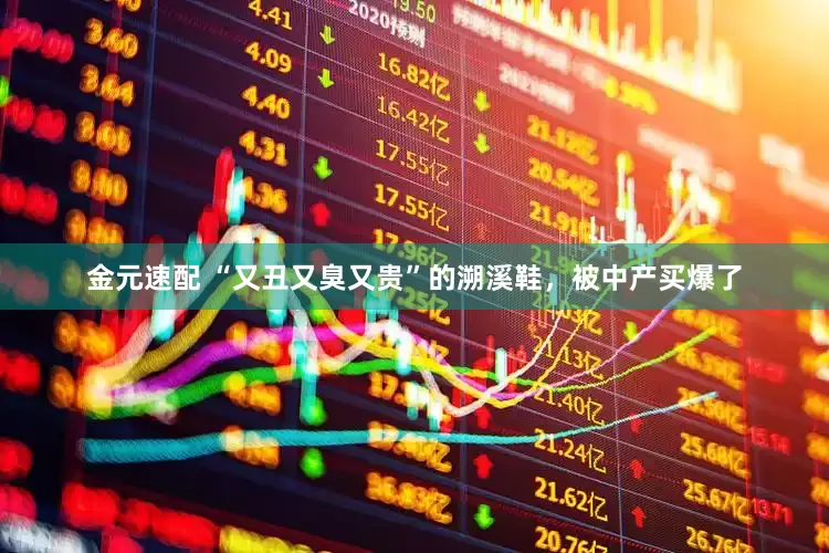 金元速配 “又丑又臭又贵”的溯溪鞋，被中产买爆了